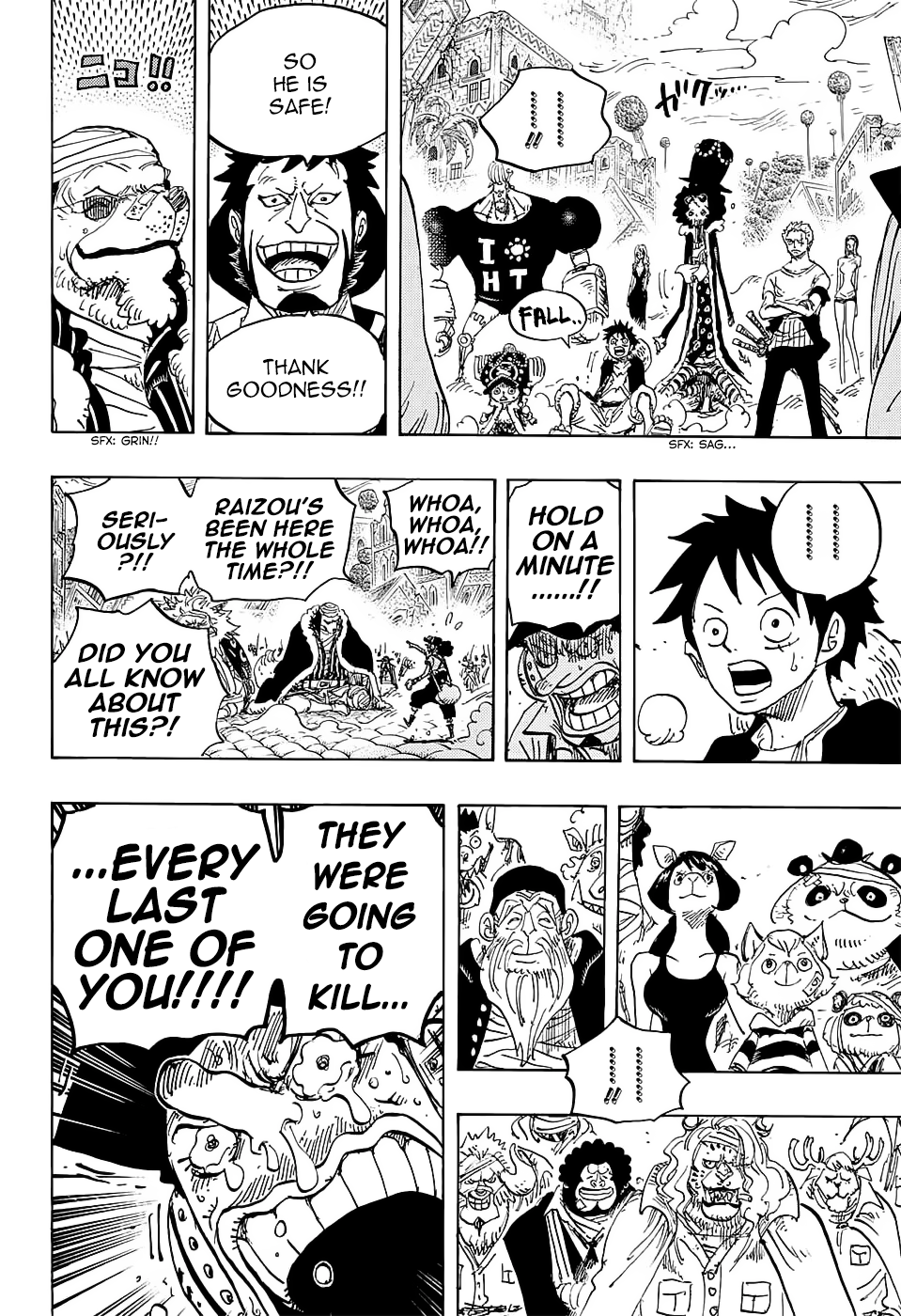 One Piece, Chapter 816 image 16